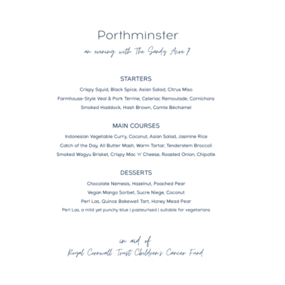 Dinner & Dance with The Sandy Acre 7